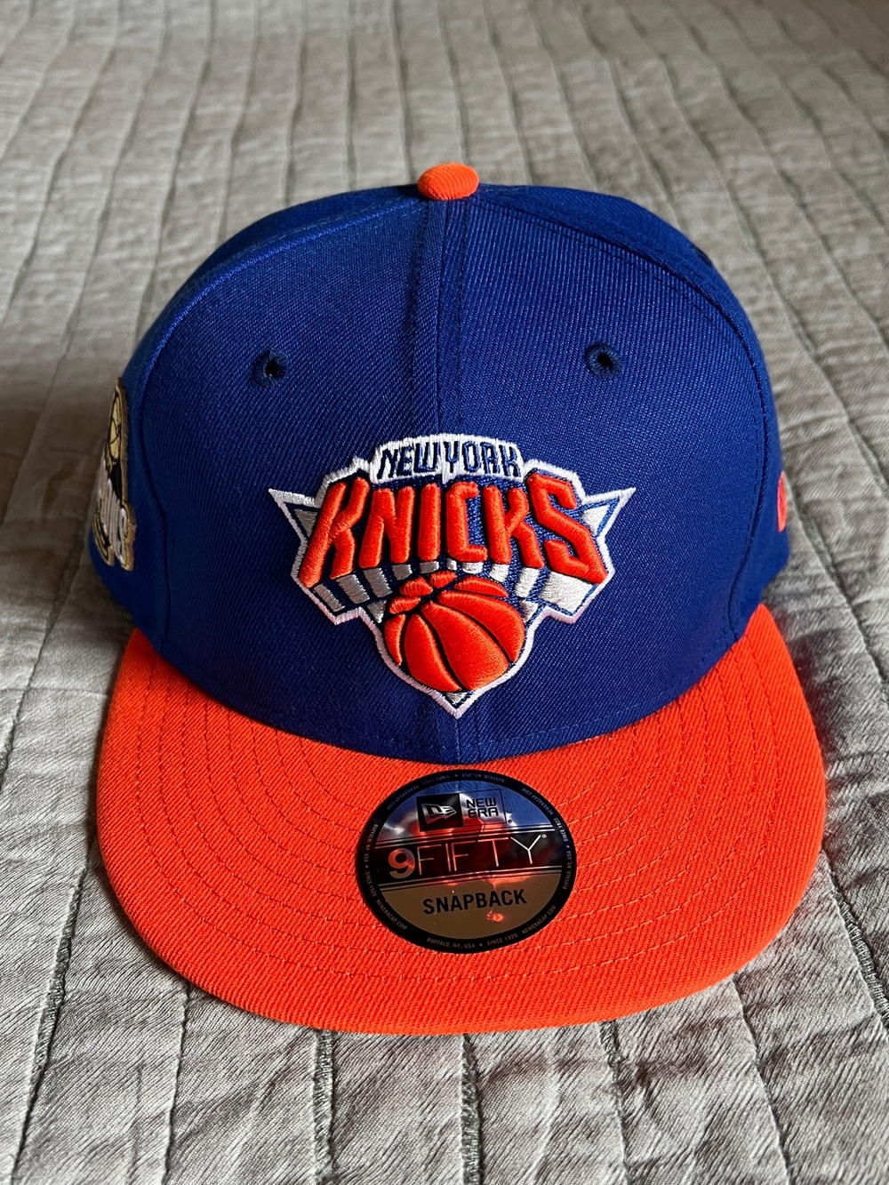 New York Knicks Champions New Era 9FIFTY Snapback Hat